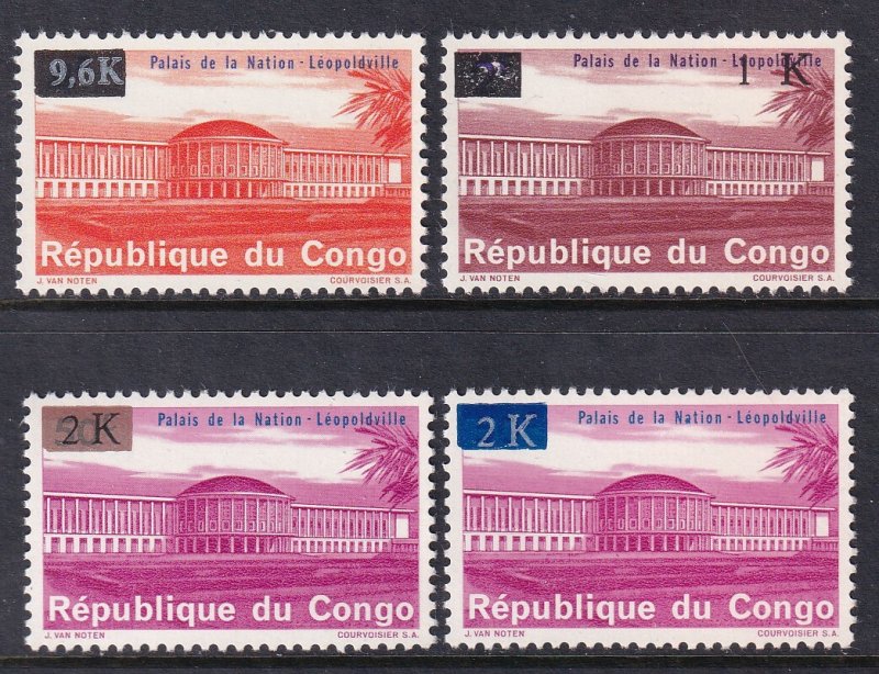 Congo Democratic Republic 612-615 MNH VF