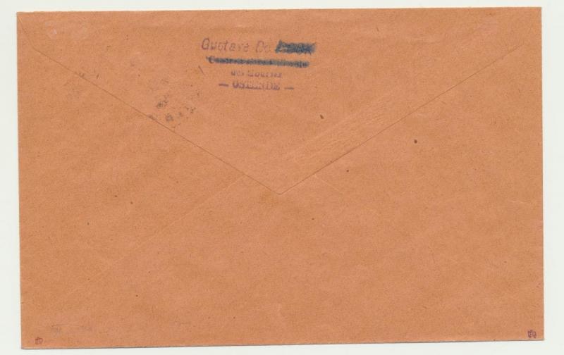 BELGIUM 1928 SABENA FLIGHT COVER, BRUSSELS-COLGNE, MU#97 SCARCE+CLEAN (SEE BELOW