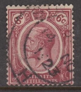 Straits Settlements Sc#188 Used