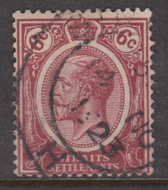 Straits Settlements Sc#188 Used