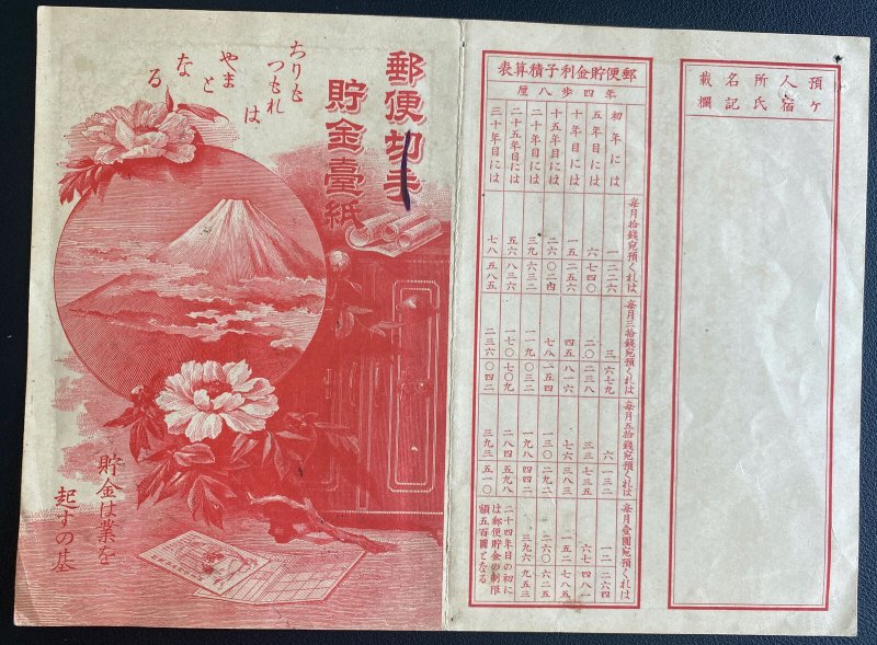 1920s Japan Stamps Album Cover