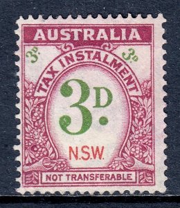 New South Wales - 3d Tax Instalment Revenue - Barefoot 2012 #3 - CV £10