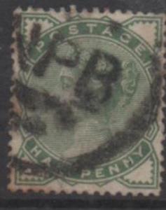 Great Britain  Scott # 78  used  single