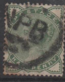 Great Britain  Scott # 78  used  single