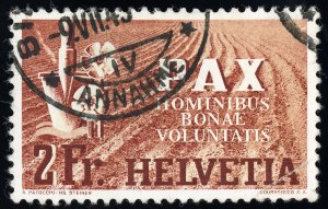 Switzerland Stamps # 302 Used XF Scott Value $160.00