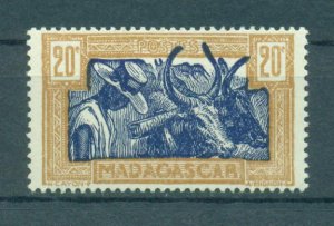 Madagascar sc# 153 mh cat value $.25