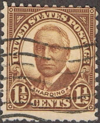 US Used 1-1/2 cent Scott #633 Avg