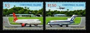 CHRISTMAS ISLAND 2024 AIRPORT MNH