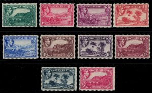 Montserrat #92-101*  CV $37.40