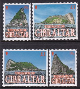 Gibraltar 917a-917d Singles MNH VF