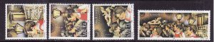 Malta-Sc#874-7- id7-unused NH set-Christmas-1995-