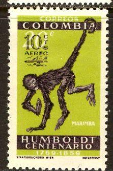 Colombia; 1961: Sc. # C413: */MH Single Stamp