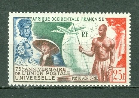 FRENCH WEST AFRICA 1949  UPU #C15  MNH...$12.00