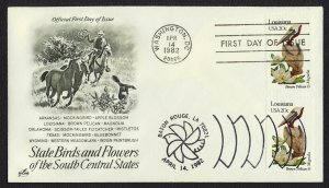 #1970 20c Louisiana, Art Craft-Dual Cancel FDC **ANY 5=FREE SHIPPING**