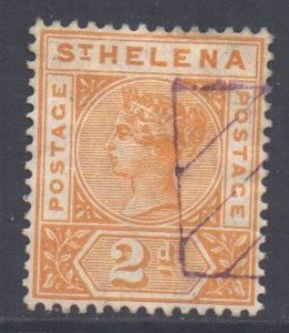 Saint Helena Scott 43 - SG49, 1890 Victoria 2d used