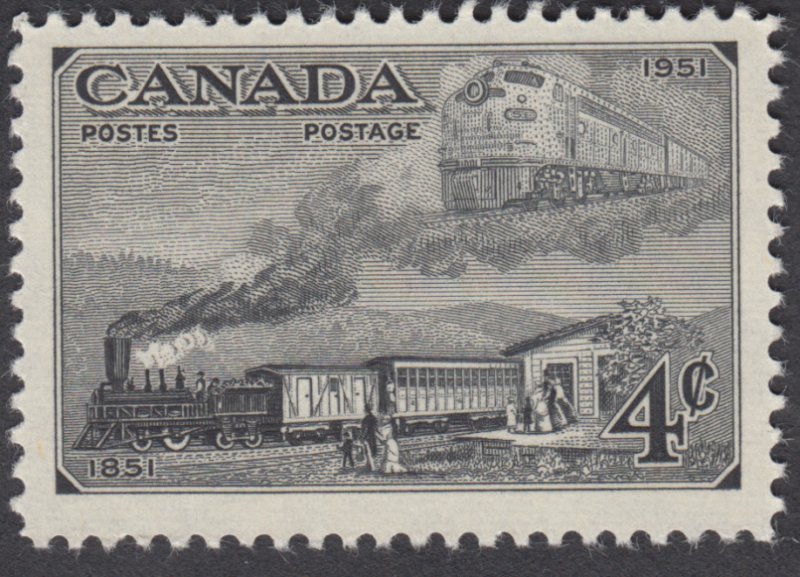 Canada - #311 4c Trains - MNH