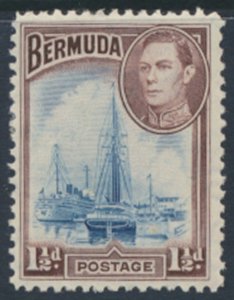 Bermuda  SG 111b shade  SC# 119 * MVLH  perf comb (a) see details and scans