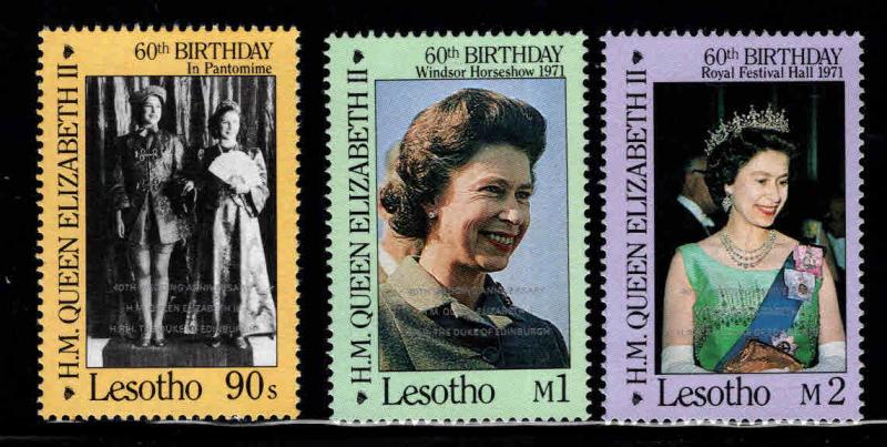 Lesotho  Scott 531-533 MNH**  set