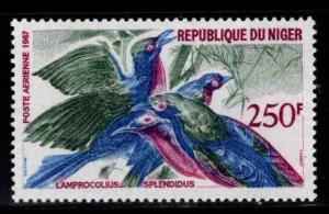 Niger Scott C87 MNH** Glossy Starling Bird stamp 1969