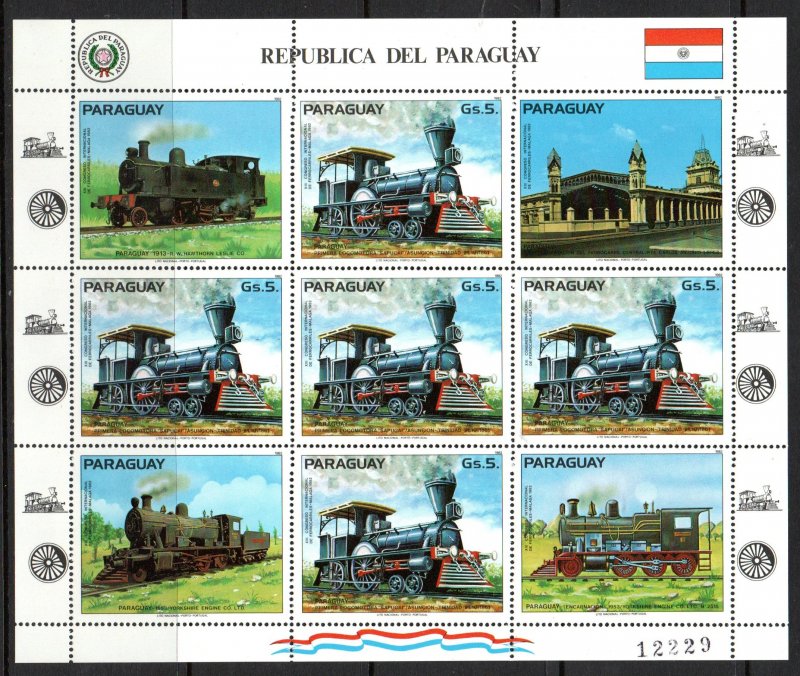 [AC] Paraguay 1983 Souvenir Sheet MNH #2067