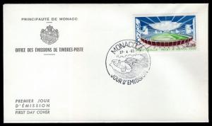 Monaco 1372 U/A FDC