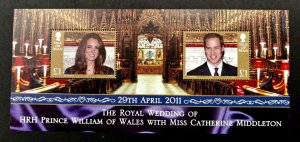 Isle of Man: 2011,  Royal Wedding,  MNH,  M/Sheet