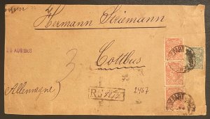 1903 Registered Envelope (Just Front)