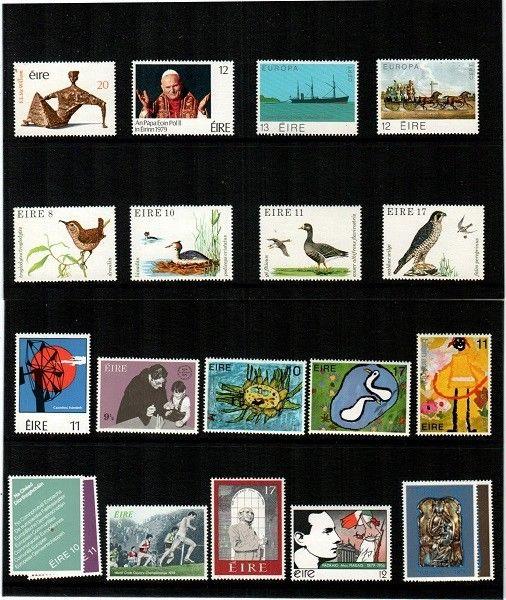 Ireland Scott 445-64 Mint NH (1979 issues)