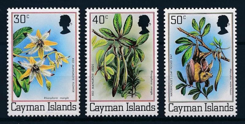 [62588] Cayman Islands 1980 Flora Flowers Blumen - Plants, Bat From Set MNH