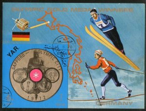 Yemen Arab Republic Winter Olympic Games Sapporo Skiing M/s Cancelled # 13480