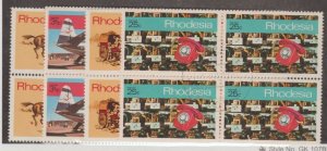 Rhodesia Scott #294-297 Stamps - Used Set of Blocks