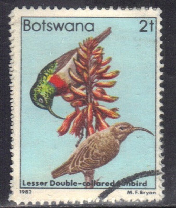 BOTSWANA SC# 304 **USED** 2t 1982  BIRDS SEE SCAN