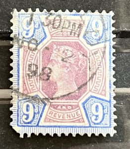 Great Britain #120 Used- SCV=$45.00 (SC)