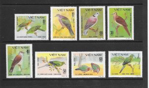 BIRDS - VIETNAM #1124-31  MNH