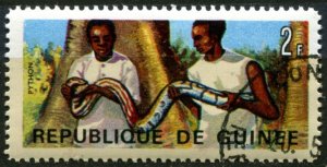 Guinea  Sc#469 Used, 2fr multi, Research Institute for Applied Biology (1967)...