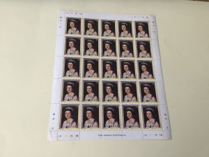 Queen Elizabeth 11 Barbuda  Dollar mint never hinged stamps sheet Ref 55178