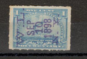 USA  - USED REVENUE - Documentary revenue - fiscal stamp , 1c