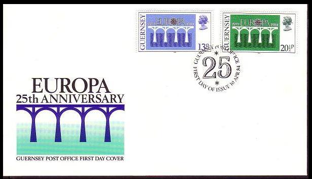 Guernsey Europa FDC SG#292-293