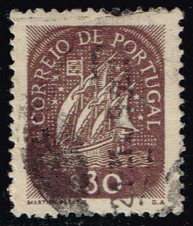 Portugal #619 Sailing Ship; Used (0.25)