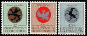 Liechtenstein # 462 - 465 MNH