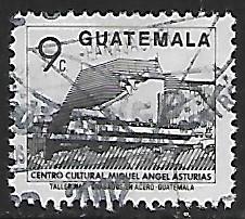 Guatemala # 453 - Cultural Center - used   -{BRN17}