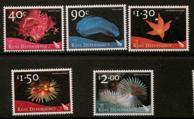 ROSS DEPENDENCY SG84/8 2003 MARINE LIFE MNH