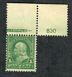 279 Franklin MNH single