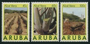 Aruba 29-31,MNH.Michel 37-39. Aloe Vera Plant,1988.