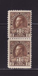 Canada MR4 Pair MNH War Tax Stamp, King George V (E)
