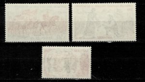 Andorra French 1963 ☀ Historial events Mi: 155/57 - € Kw: 35 Eur ☀ MNH**