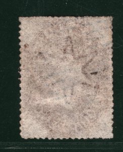 CEYLON QV PENCE ISSUE Classic Stamp SG.32 8d Brown (1861-4) Used Cat £650+ SBB27