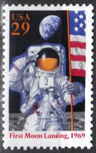 #2841, Single. \Moon Landing\  MNH, .29 Cent