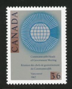 Canada Scott 1147 MH* Commonwealth Meeting Vancouver 1987 