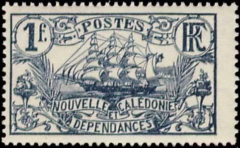 New Caledonia Scott 114 Mint never hinged.